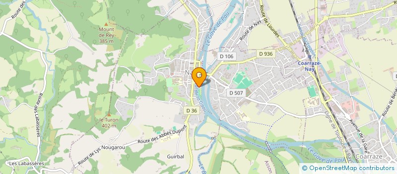 localisation de l'entreprise SYNDICAT D INITIATIVE  NAY