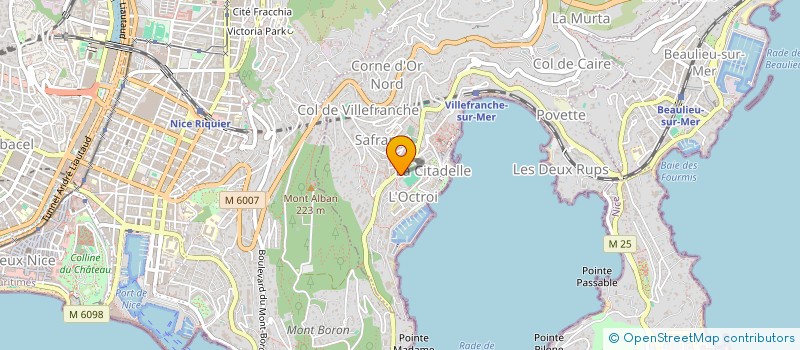 localisation de l'entreprise SYNDICAT D INITIATIVE à VILLEFRANCHE SUR MER