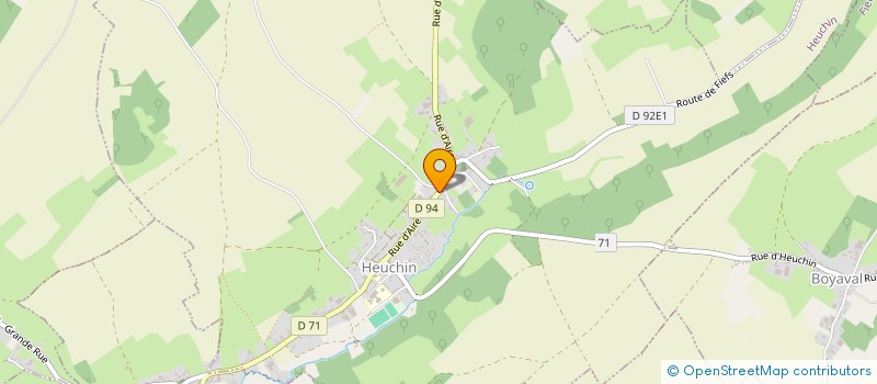 localisation de l'entreprise SYNDICAT D INITIATIVE D ANVIN ET ENVIRONS  ANVIN