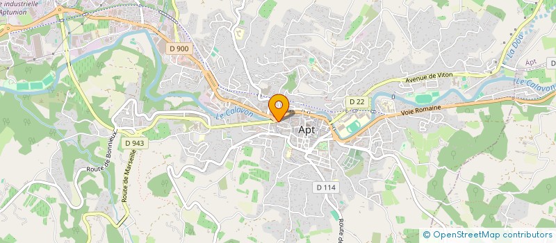 localisation de l'entreprise SYNDICAT D INITIATIVE D APT à APT