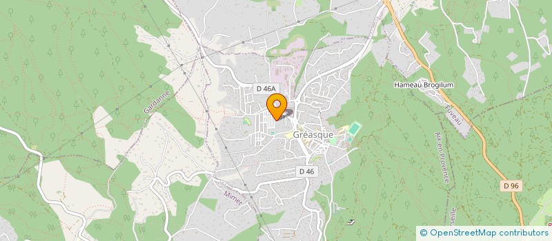 localisation de l'entreprise SYNDICAT D INITIATIVE DE GREASQUE  GREASQUE