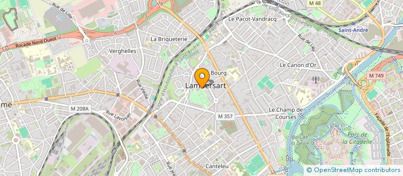 localisation de l'entreprise SYNDICAT D'INITIATIVE DE LAMBERSART à LAMBERSART