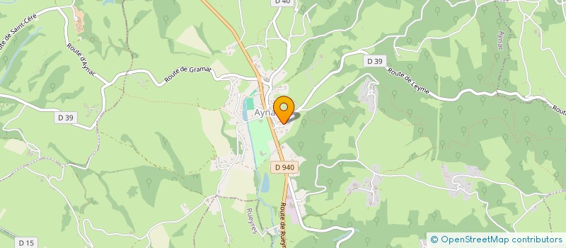 localisation de l'entreprise SYNDICAT D INITIATIVE DE LEYME  LEYME