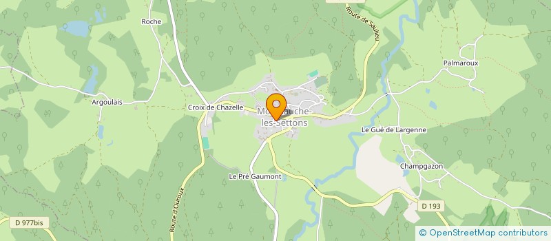 localisation de l'entreprise SYNDICAT D'INITIATIVE DES LACS à MONTSAUCHE-LES-SETTONS