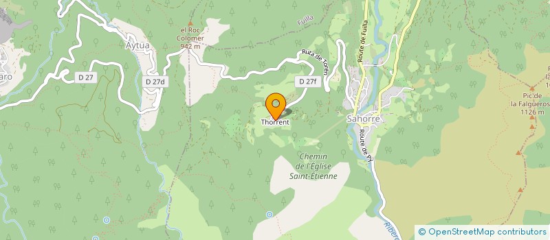 localisation de l'entreprise SYNDICAT D'INITIATIVE DU HAUT CONFLENT  OLETTE