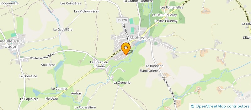 localisation de l'entreprise SYNDICAT D INITIATIVE DU PAYS DE LOIRON à LOIRON-RUILLE