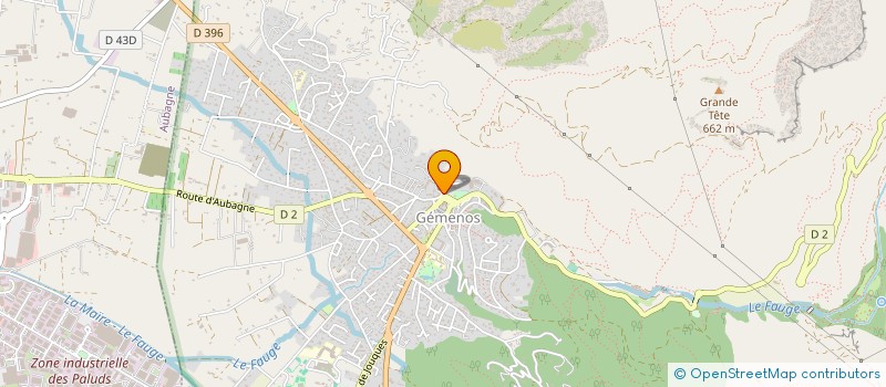 localisation de l'entreprise SYNDICAT D'INITIATIVE GEMENOS  GEMENOS