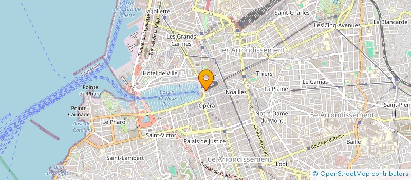 localisation de l'entreprise SYNDICAT D INITIATIVE MARSEILL à MARSEILLE