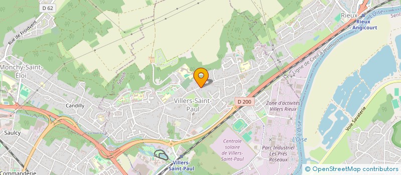 localisation de l'entreprise SYNDICAT D INITIATIVES  VILLERS-SAINT-PAUL