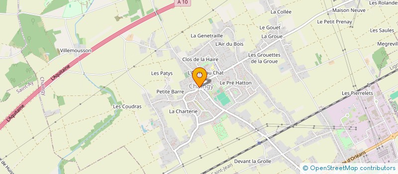 localisation de l'entreprise SYNDICAT D4INITIATIVE CHAINGY FOURNEAUX  CHAINGY