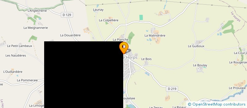 localisation de l'entreprise SYNDICAT DE BASSIN DE L'ARON, MAYENNE ET AFFLUENTS à LE HORPS