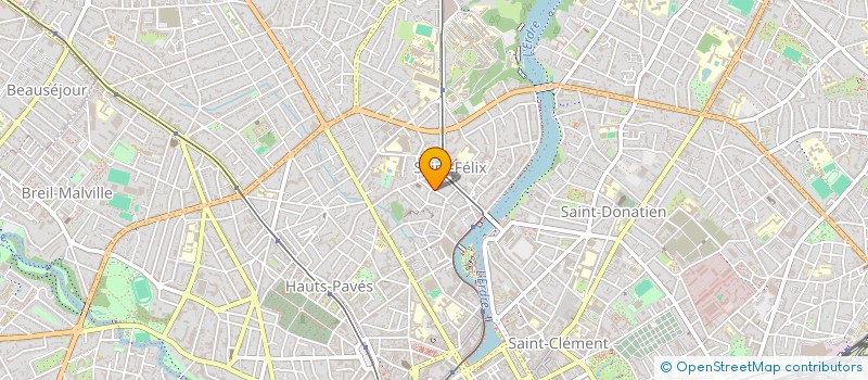 localisation de l'entreprise SYNDICAT DE CO-PROPRIETAIRES à NANTES