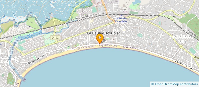 localisation de l'entreprise SYNDICAT DE CO PROPRIETAIRES  LA BAULE-ESCOUBLAC