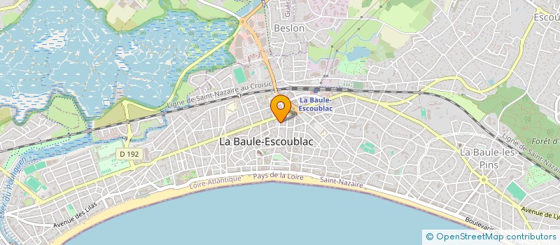 localisation de l'entreprise SYNDICAT DE CO PROPRIETAIRES  LA BAULE-ESCOUBLAC
