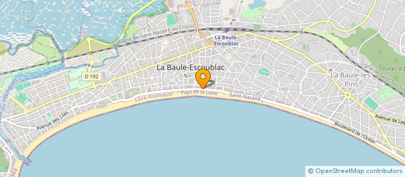 localisation de l'entreprise SYNDICAT DE CO PROPRIETAIRES  LA BAULE-ESCOUBLAC