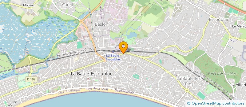localisation de l'entreprise SYNDICAT DE CO PROPRIETAIRES  LA BAULE-ESCOUBLAC