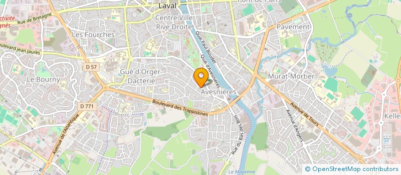 localisation de l'entreprise SYNDICAT DE CO PROPRIETAIRES à LAVAL