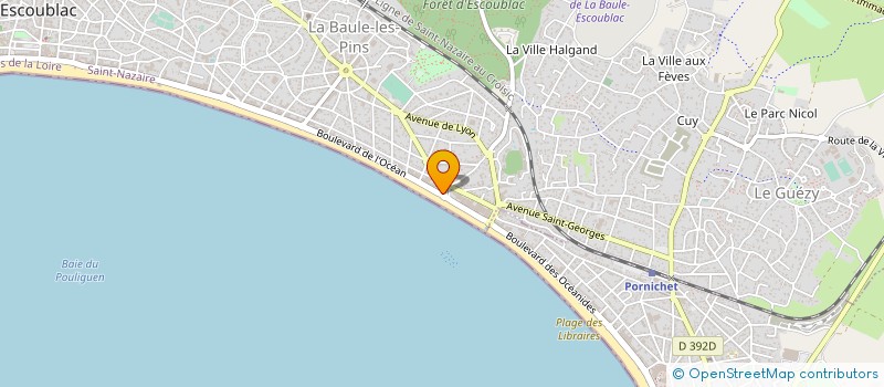 localisation de l'entreprise SYNDICAT DE CO PROPRIETAIRES  LA BAULE-ESCOUBLAC