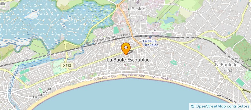 localisation de l'entreprise SYNDICAT DE CO PROPRIETAIRES  LA BAULE-ESCOUBLAC