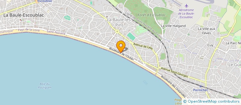 localisation de l'entreprise SYNDICAT DE CO PROPRIETAIRES  LA BAULE-ESCOUBLAC