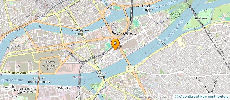 localisation de l'entreprise SYNDICAT DE CO PROPRIETAIRES à NANTES