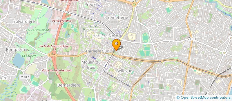 localisation de l'entreprise SYNDICAT DE CO PROPRIETAIRES à NANTES