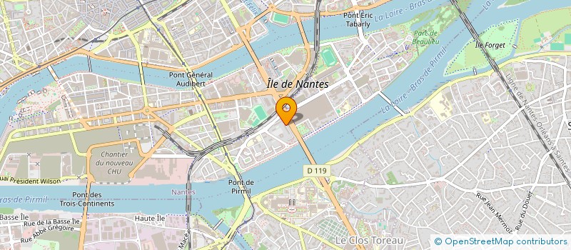 localisation de l'entreprise SYNDICAT DE CO PROPRIETAIRES à NANTES