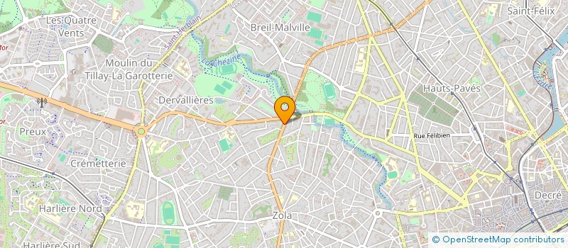 localisation de l'entreprise SYNDICAT DE CO PROPRIETAIRES à NANTES