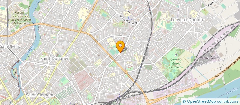 localisation de l'entreprise SYNDICAT DE CO PROPRIETAIRES à NANTES