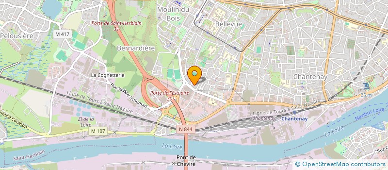 localisation de l'entreprise SYNDICAT DE CO PROPRIETAIRES à NANTES