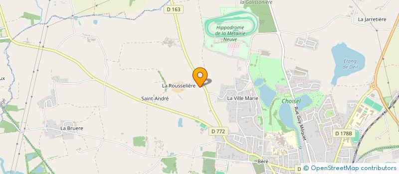 localisation de l'entreprise SYNDICAT DE CO PROPRIETAIRES  CHATEAUBRIANT