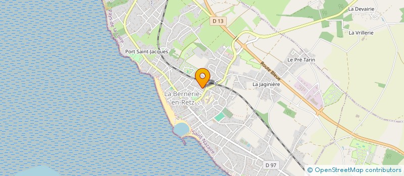 localisation de l'entreprise SYNDICAT DE CO PROPRIETAIRES  LA BERNERIE-EN-RETZ