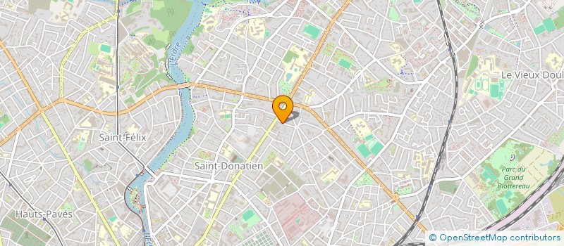 localisation de l'entreprise SYNDICAT DE CO PROPRIETAIRES  NANTES