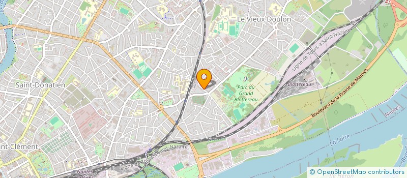 localisation de l'entreprise SYNDICAT DE CO PROPRIETAIRES  NANTES