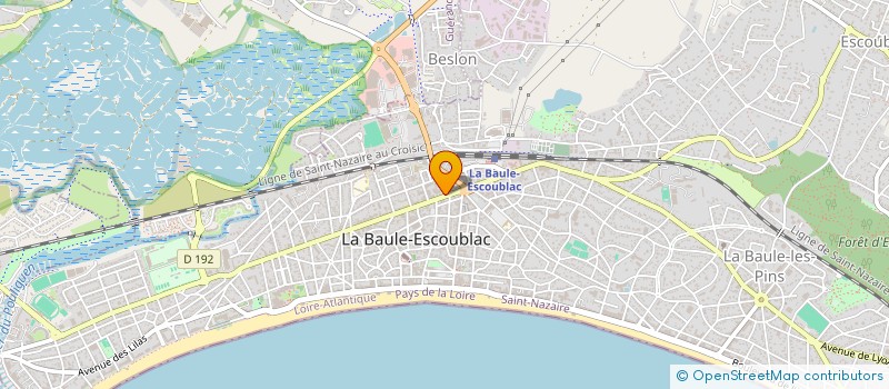 localisation de l'entreprise SYNDICAT DE CO PROPRIETAIRES  LA BAULE-ESCOUBLAC