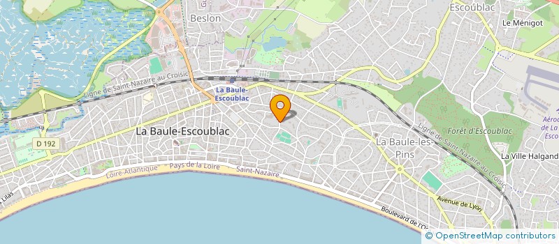 localisation de l'entreprise SYNDICAT DE CO PROPRIETAIRES  LA BAULE-ESCOUBLAC