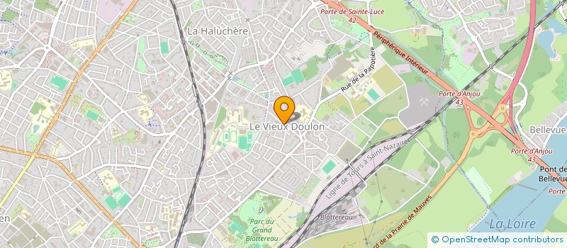 localisation de l'entreprise SYNDICAT DE CO PROPRIETAIRES à NANTES