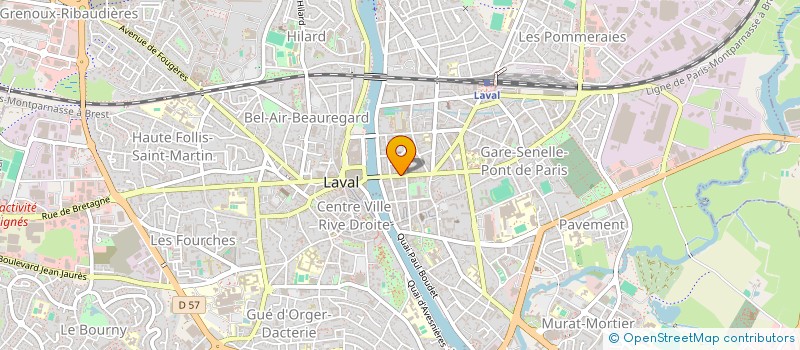 localisation de l'entreprise SYNDICAT DE CO PROPRIETAIRES à LAVAL