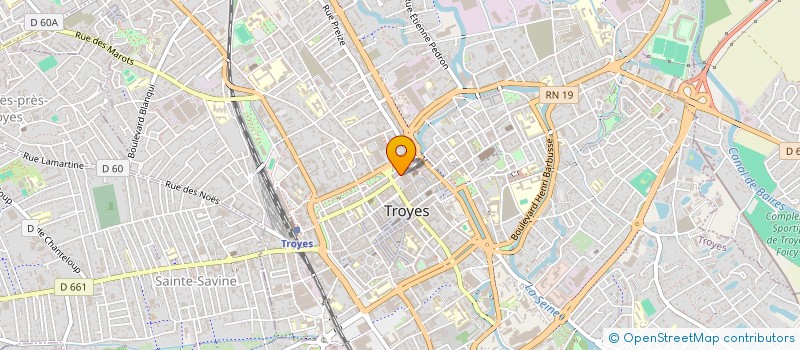 localisation de l'entreprise SYNDICAT DE CO PROPRIETE à TROYES