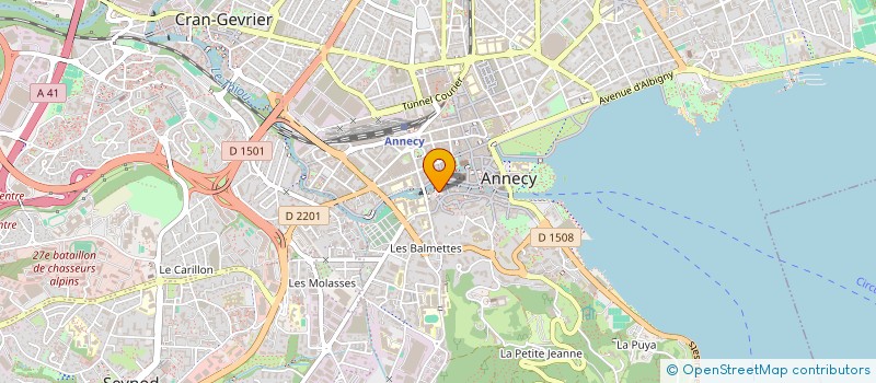 localisation de l'entreprise SYNDICAT DE CONSOMMATEURS à ANNECY