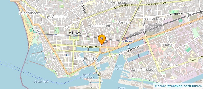 localisation de l'entreprise SYNDICAT DE COPOPRIETAIRES ILOT V 24 à LE HAVRE