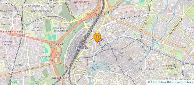 localisation de l'entreprise SYNDICAT DE COPRO 4 RUE DU FEU à STRASBOURG