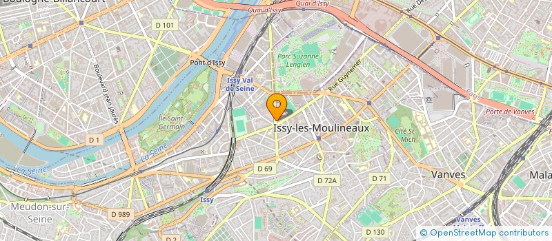 localisation de l'entreprise SYNDICAT DE COPRO 53 BD GALLIENI à ISSY-LES-MOULINEAUX