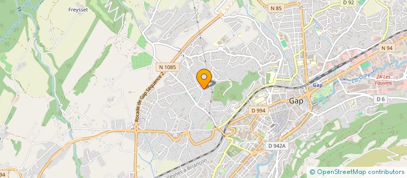 localisation de l'entreprise SYNDICAT DE COPRO LE DOMAINE DU PRE  GAP