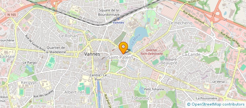 localisation de l'entreprise SYNDICAT DE COPRO RESIDENCE EQUUS à VANNES