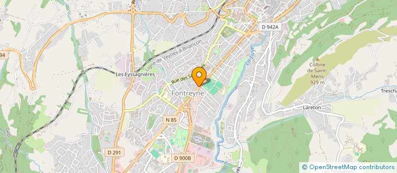 localisation de l'entreprise SYNDICAT DE COPRO SAINT ROCH 72 AV JEAN JAURES  GAP