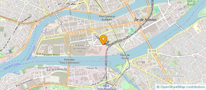 localisation de l'entreprise SYNDICAT DE COPROPRIEATIRES à NANTES