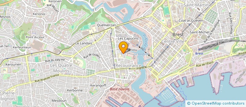 localisation de l'entreprise SYNDICAT DE COPROPRIETAIRE à BREST