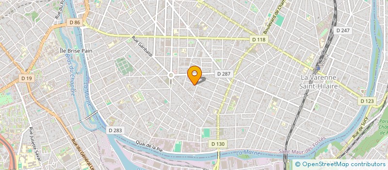 localisation de l'entreprise SYNDICAT DE COPROPRIETAIRE à SAINT-MAUR-DES-FOSSES