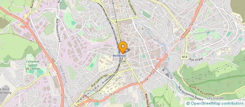 localisation de l'entreprise SYNDICAT DE COPROPRIETAIRE  SAINT-ETIENNE